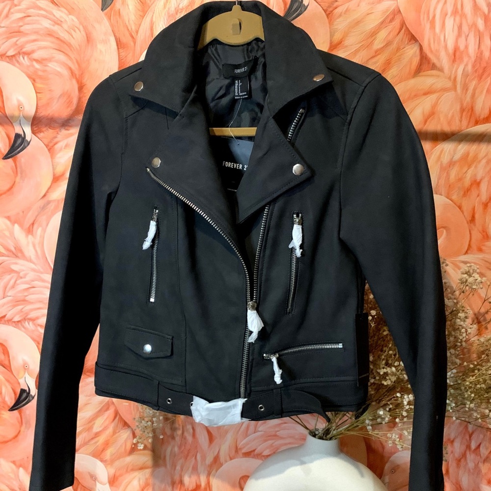 Black Pleather jacket